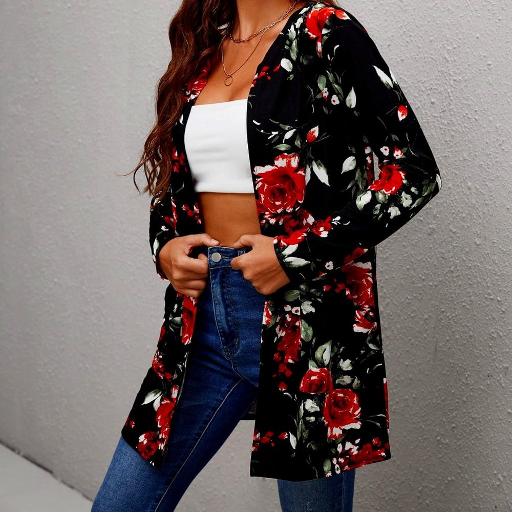 floral blazer